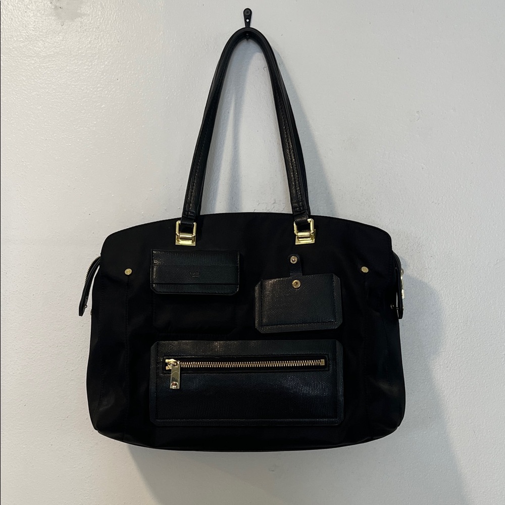 Elegant Vintage Tutilo New York Black Women's Tote Bag